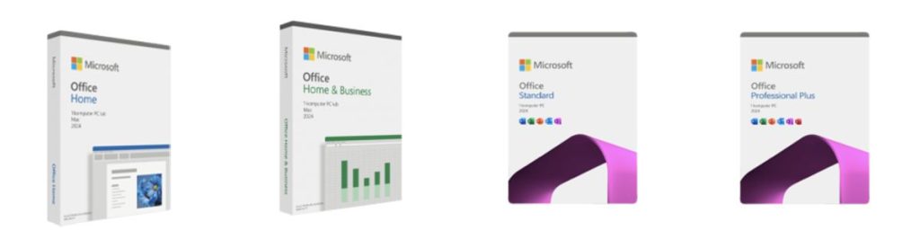 Wersje pakietu Office 2024