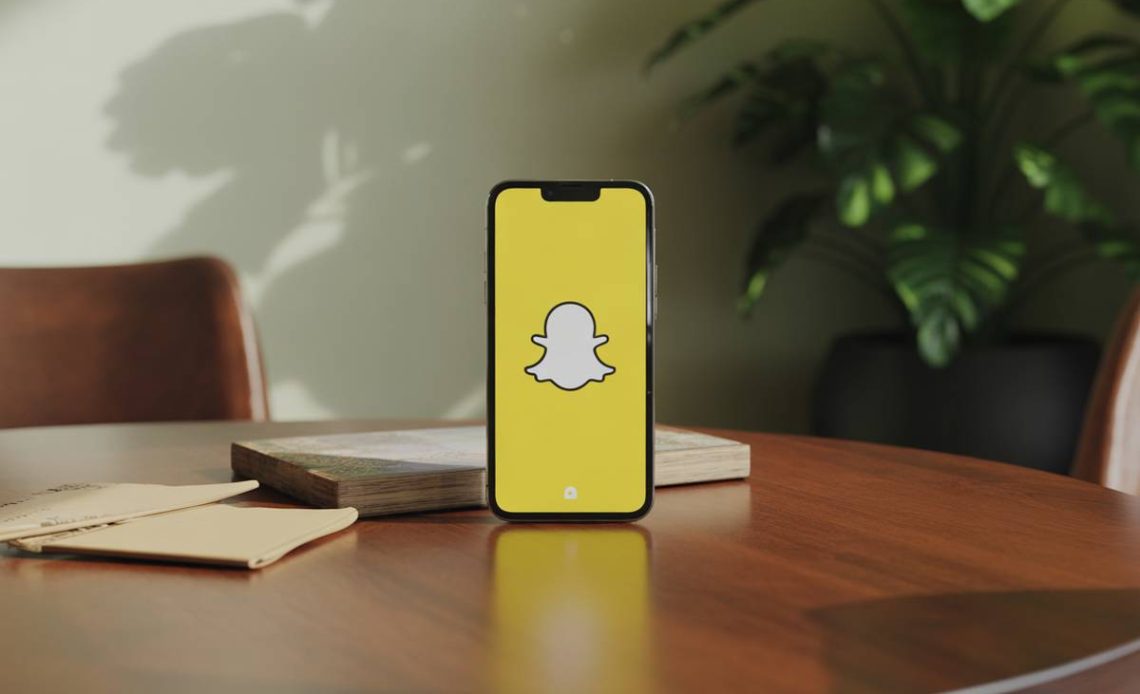 zielona kropka na snapie